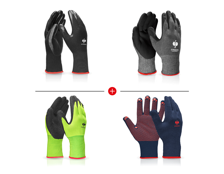 TEST-SET: Handschuhe mittlerer mechanischer Schutz