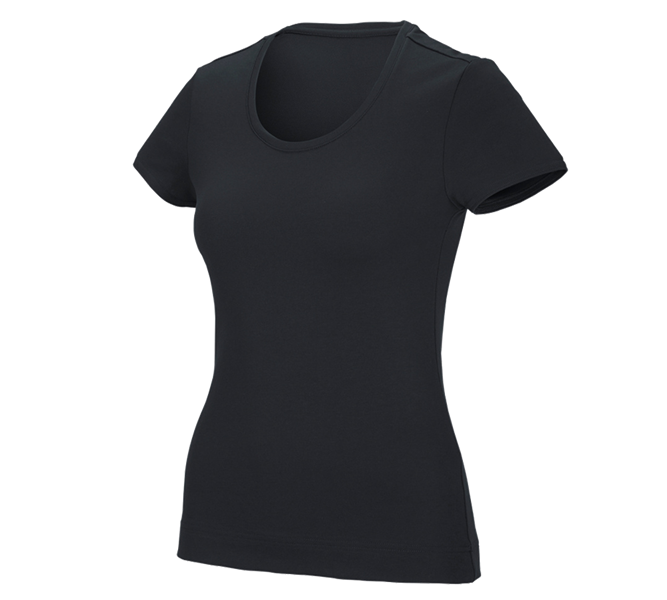 e.s. T-shirt fonctionnel poly cotton, femmes