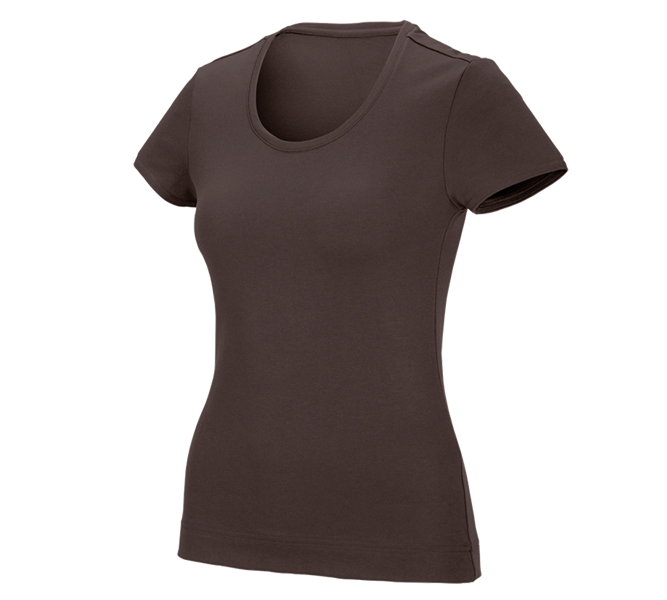e.s. Functioneel T-shirt poly cotton, dames