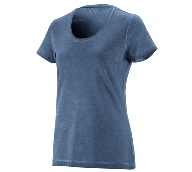 e.s. T-Shirt vintage cotton stretch, Damen
