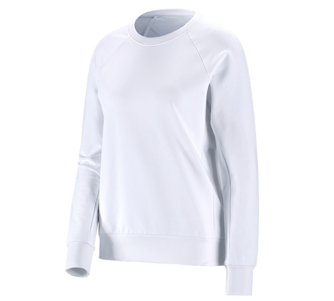 e.s. Sweatshirt cotton stretch, dames