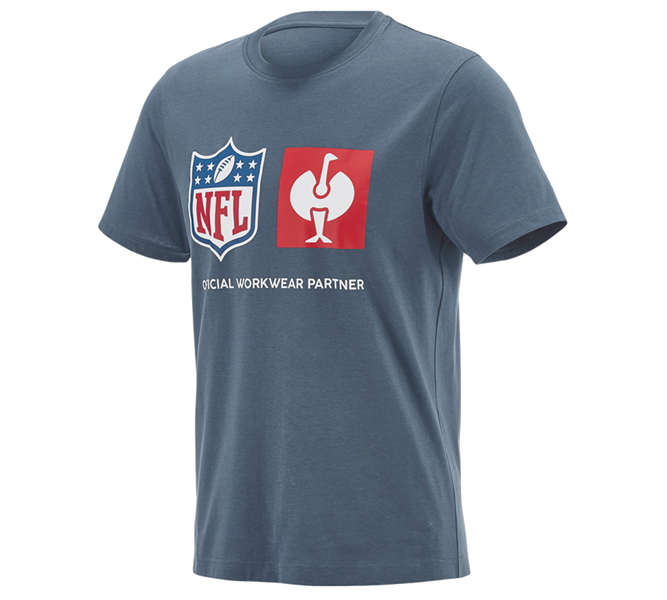 Vue principale, Vêtements, NFL T-Shirt cotton, bleu oxyde