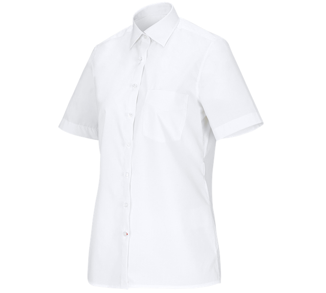 Hoofdaanzicht, Horeca | Koks, e.s. Service-blouse korte mouw, wit