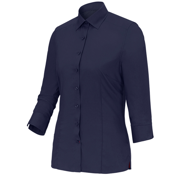 Business-blouse e.s.comfort, 3/4-mouw