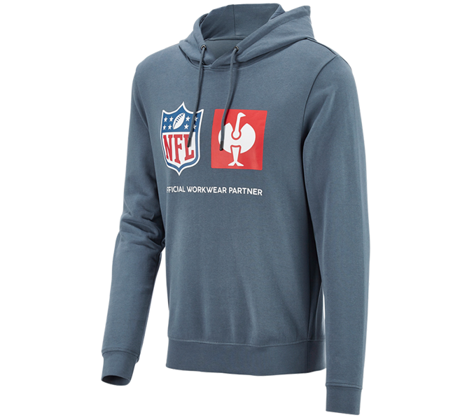 Vue principale, Vêtements, NFL Hoodie cotton, bleu oxyde