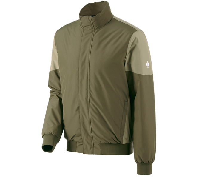 Vue principale, Vestes d'hiver, Blouson aviateur e.s.concrete, vert boue/vert stipa