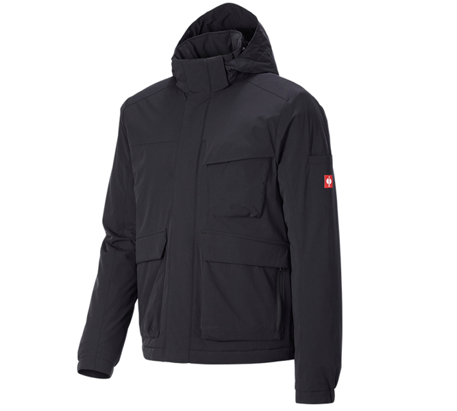 Hauptansicht, Winterjacken, Winterjacke e.s.trail pure, schwarz