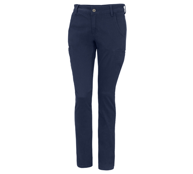 e.s. Pantalon de travail Chino, femmes