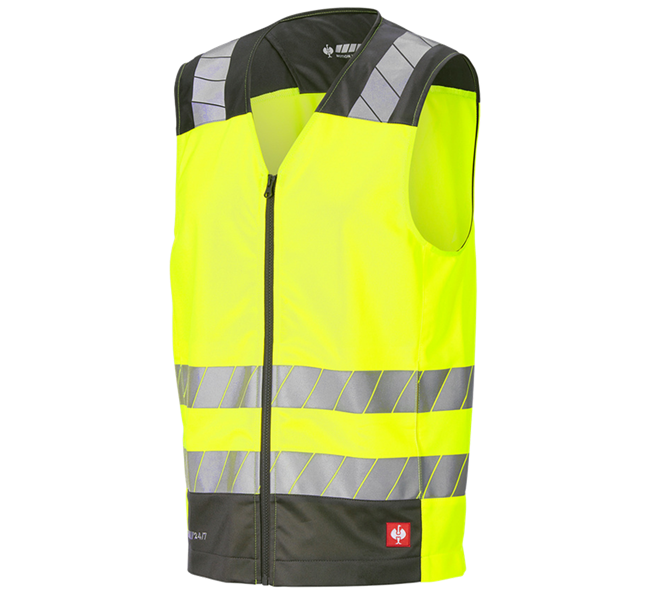 Vue principale, Vêtements, Gilet de signalisation e.s.motion 24/7, jaune fluo/anthracite