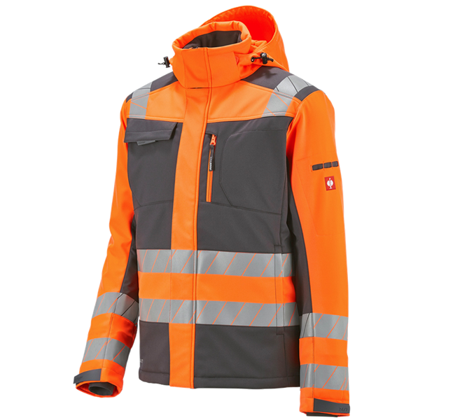 Veste softshell de signal. d'hiver e.s.motion 24/7