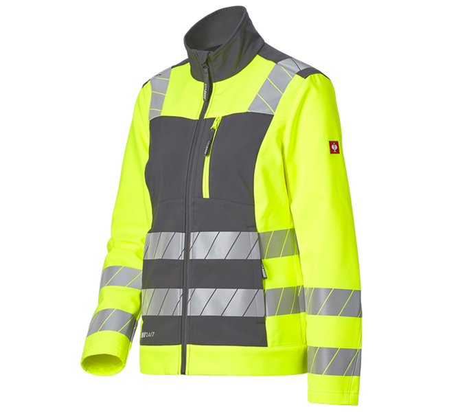 Veiligheids-softshell-jack e.s.motion 24/7, dames