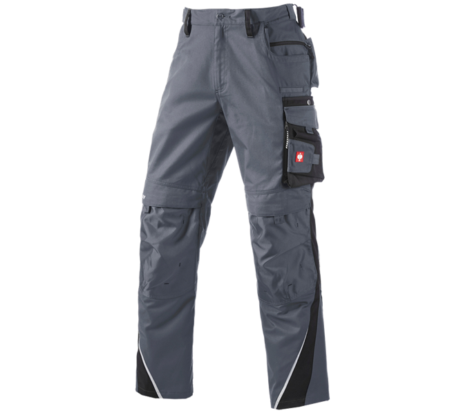 Hoofdaanzicht, Kleding, Winterwerkbroek e.s.motion, grijs/zwart