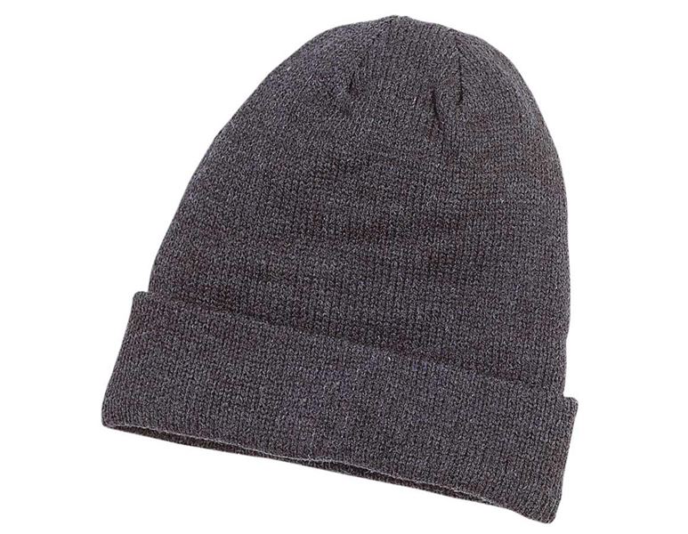 Vue principale, Bonnets, Bonnet en laine Jan Thinsulate, anthracite