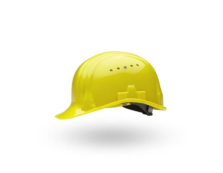 Vue principale, Protection de la tête, Casque de protection à 4 et 6 points, jaune