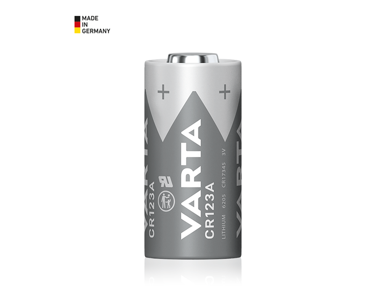 Vue principale, Batteries | piles, VARTA Pile CR123