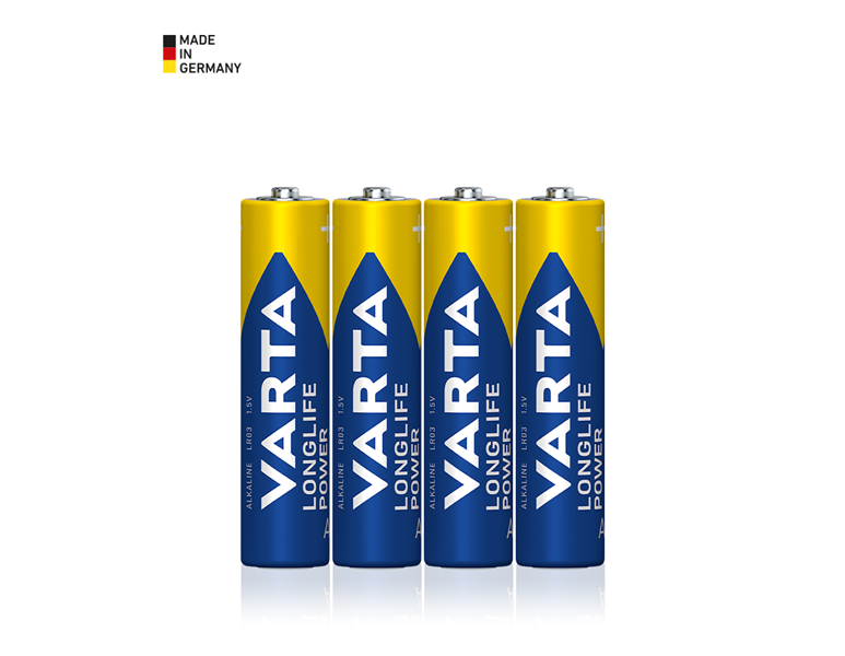 Vue principale, Batteries | piles, VARTA Micro AAA Piles