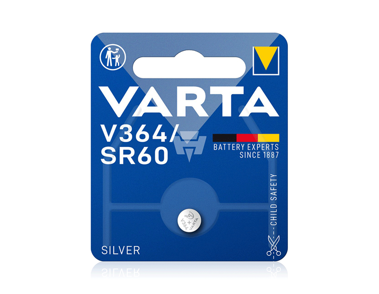 Vue principale, Batteries | piles, VARTA Piles bouton V364/SR60