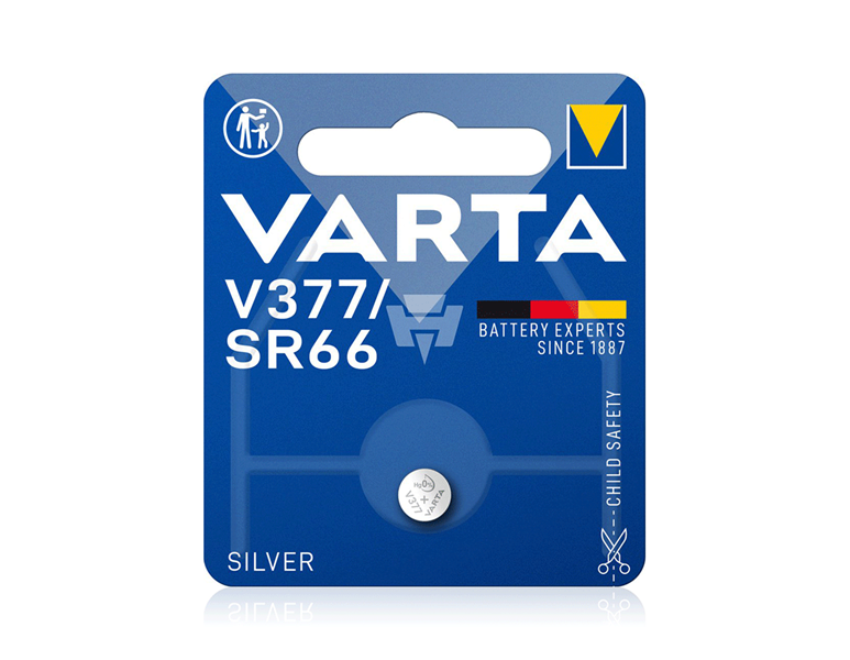 Vue principale, Batteries | piles, VARTA Piles bouton V377/SR66