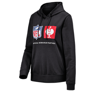 Hauptansicht, NFL Hoodie cotton, ladies, schwarz