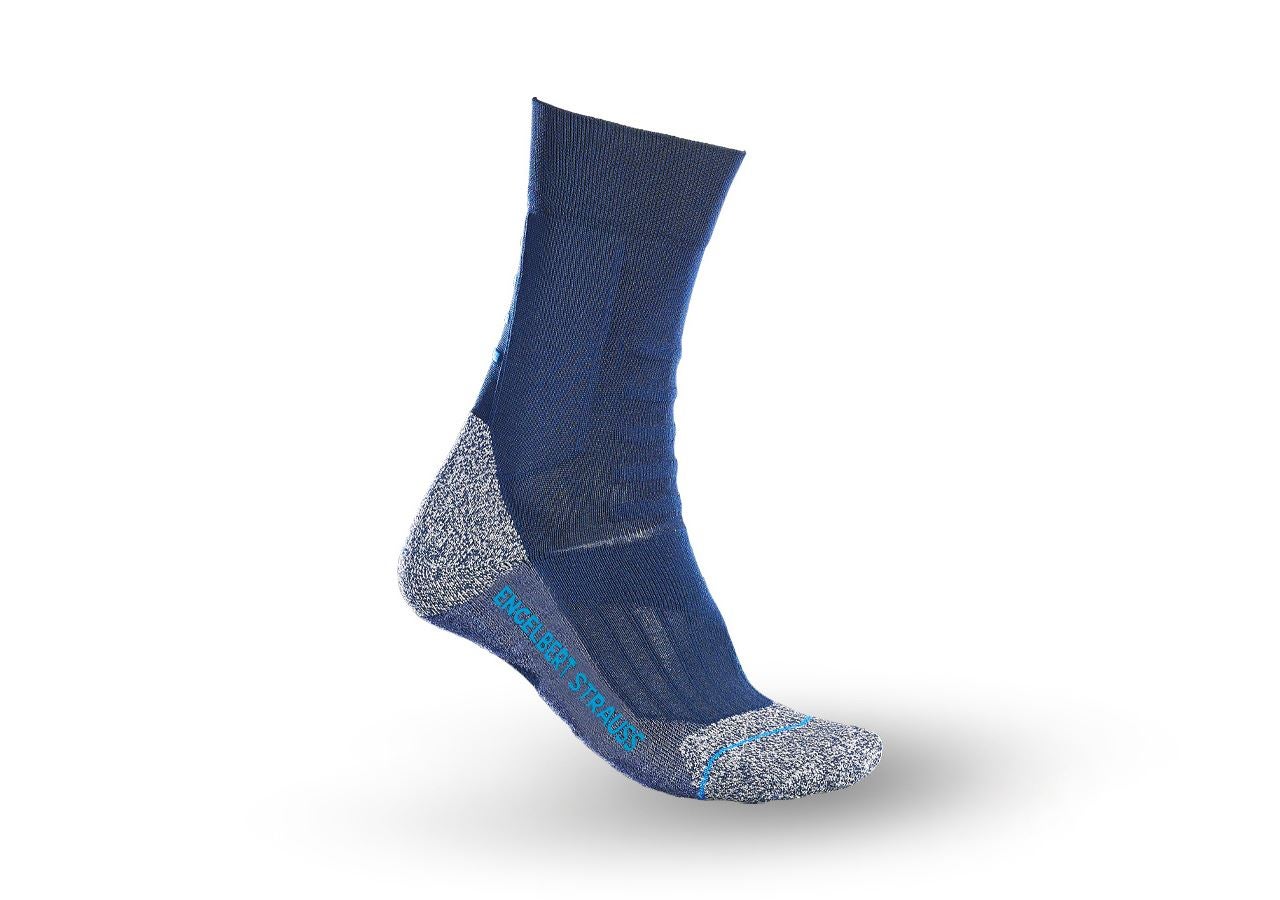 Socken | Strümpfe: e.s. Allround Socken Function cool/high + dunkelblau
