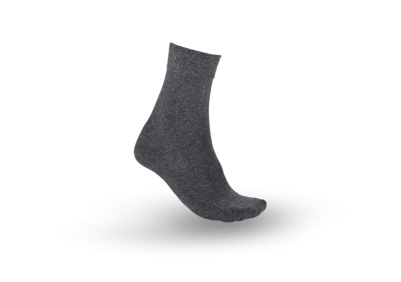 Sokken | Kousen: e.s. Business sokken classic light/high, per 2 + antraciet