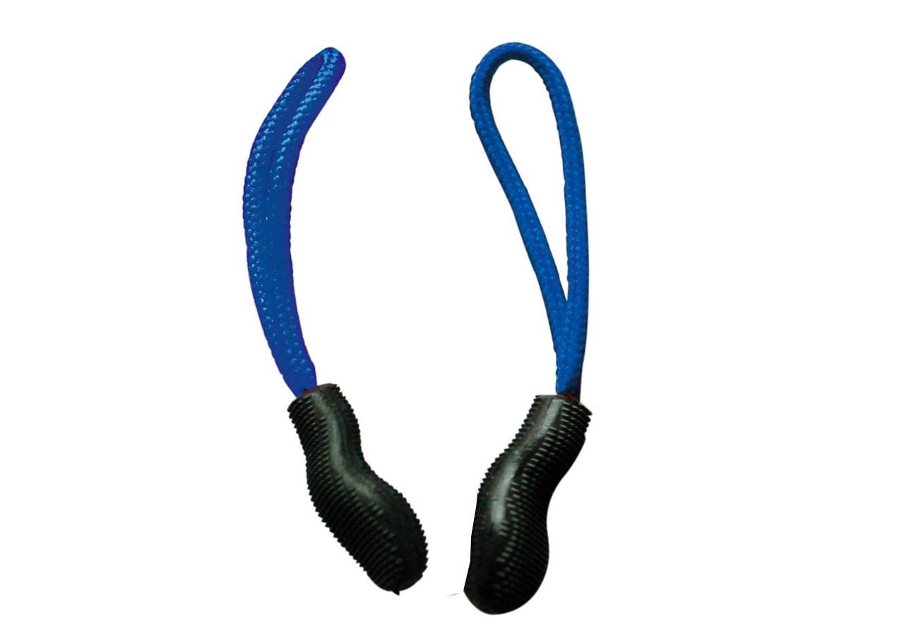 Accessoires: Zipper-Set + kornblau