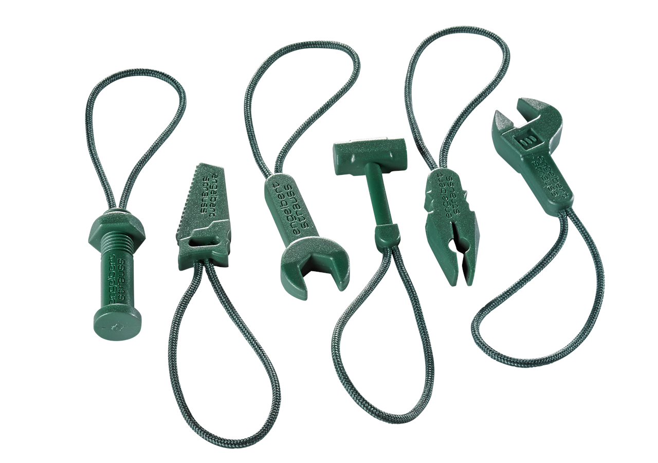 Accessoires: Zipper-Set e.s.motion 2020 + grün