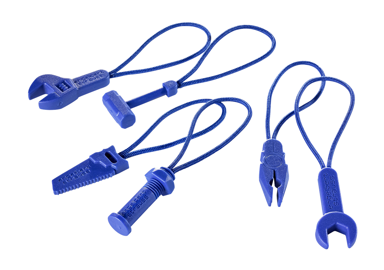 Accessoires: Zipper-Set e.s.motion 2020 + kornblau