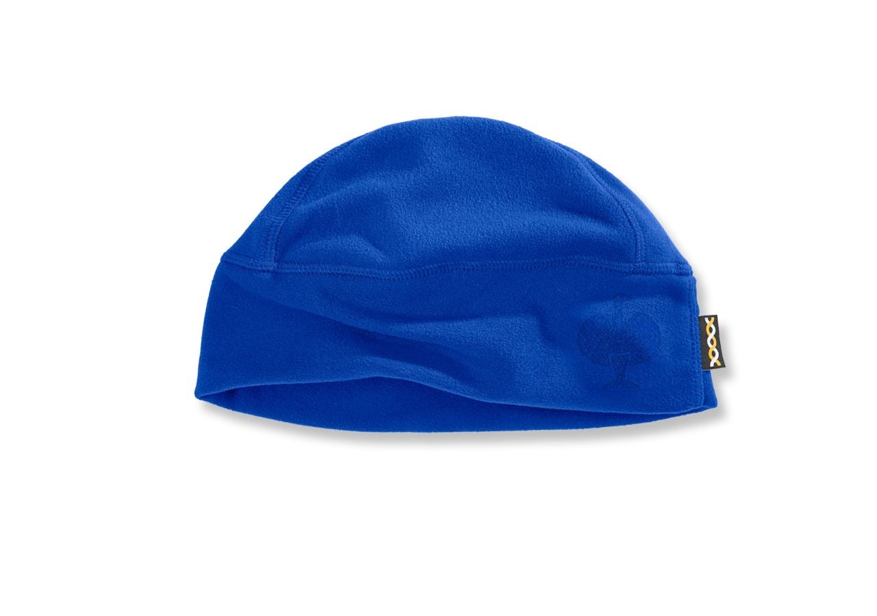 Froid: e.s. FIBERTWIN® microfleece bonnet + bleu royal