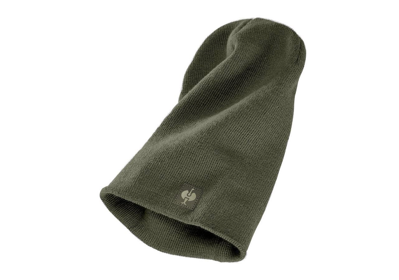Accessoires: Bonnet tricoté e.s.motion ten, enfants + vert camouflage