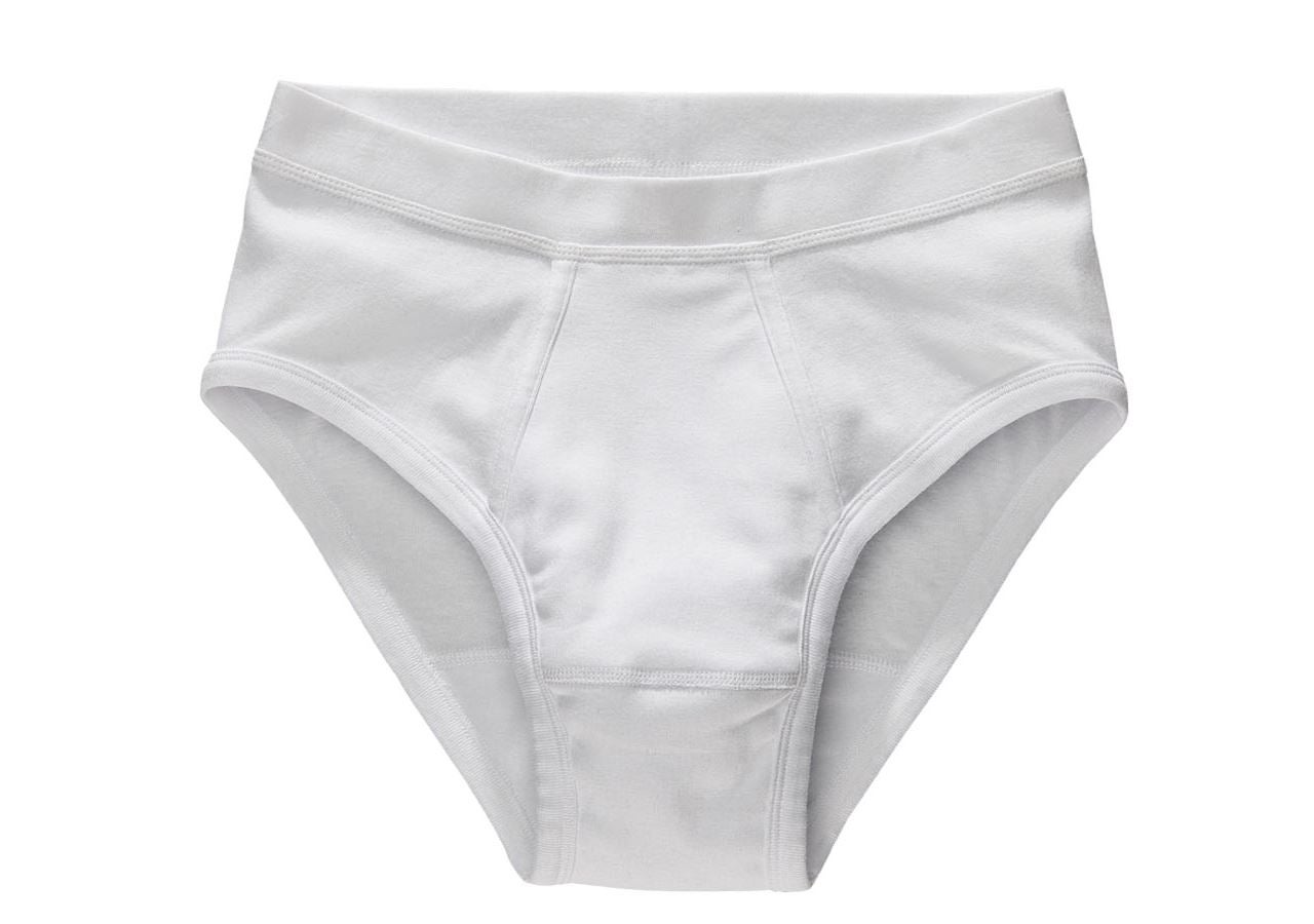 Sous-vêtements | Vêtements thermiques: e.s. Slip maille fine classic, lot de 2 + blanc