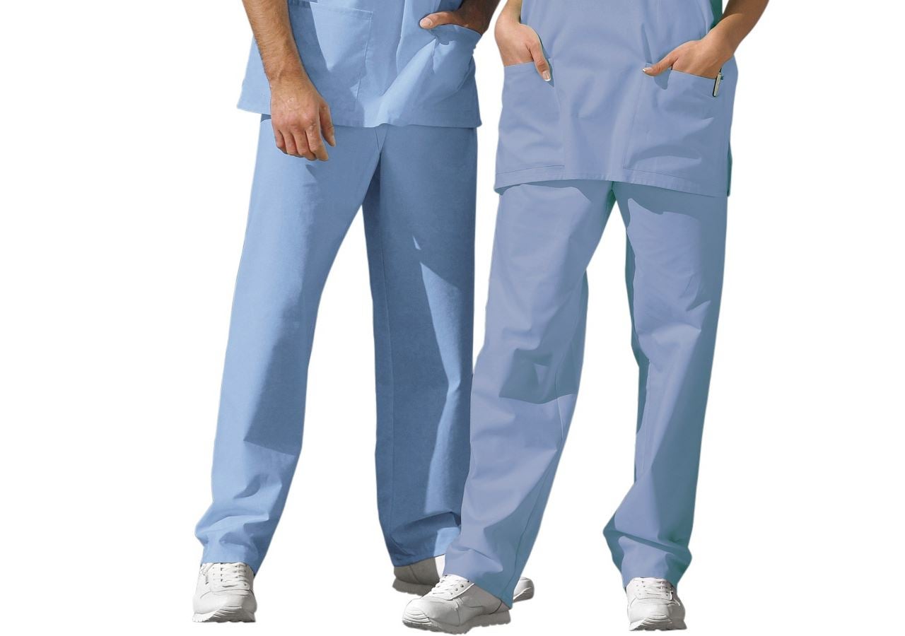 Pantalons de travail: Pantalon OP + bleu clair
