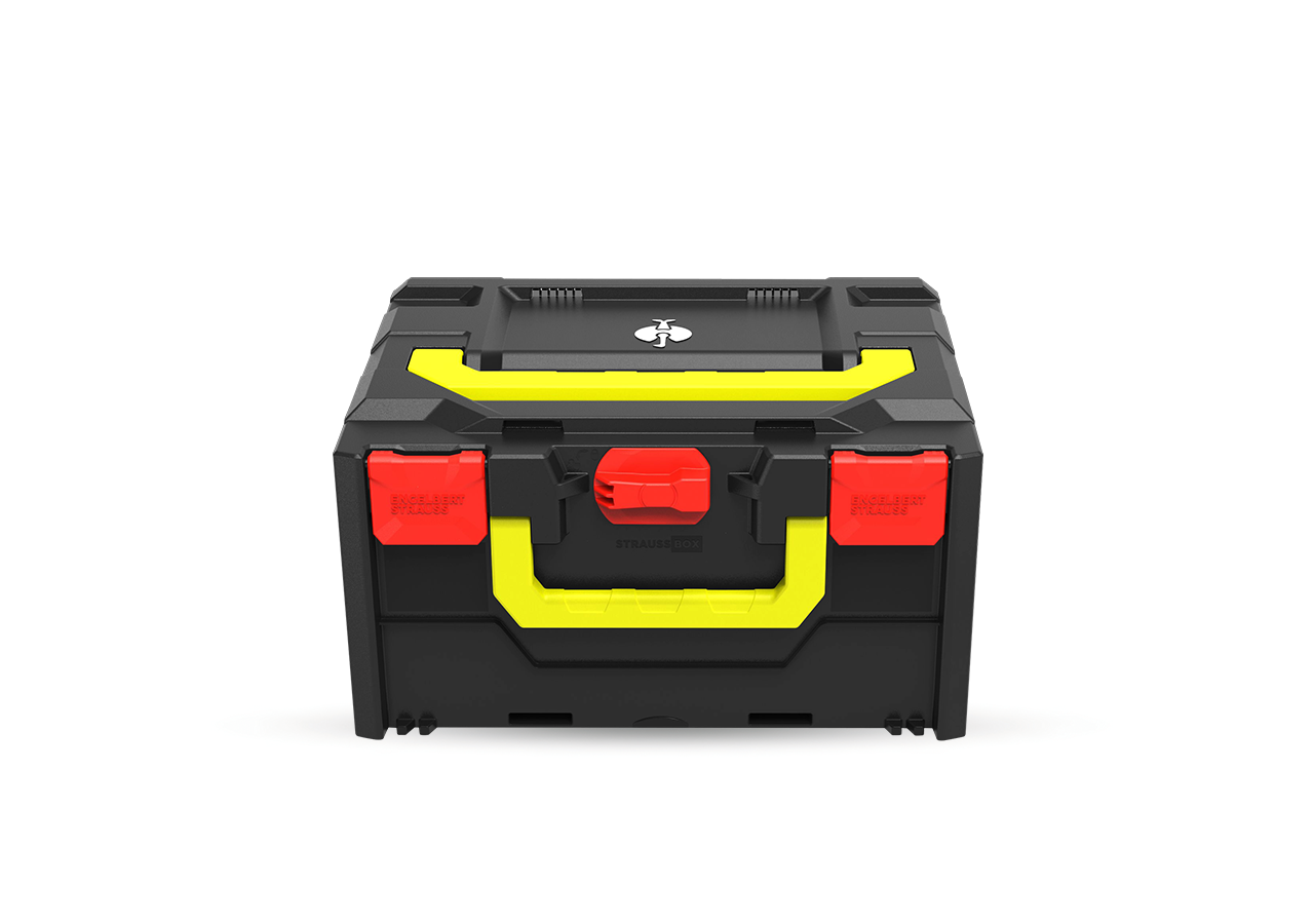 STRAUSSbox Systeem: STRAUSSbox 215 midi Color + vuurrood