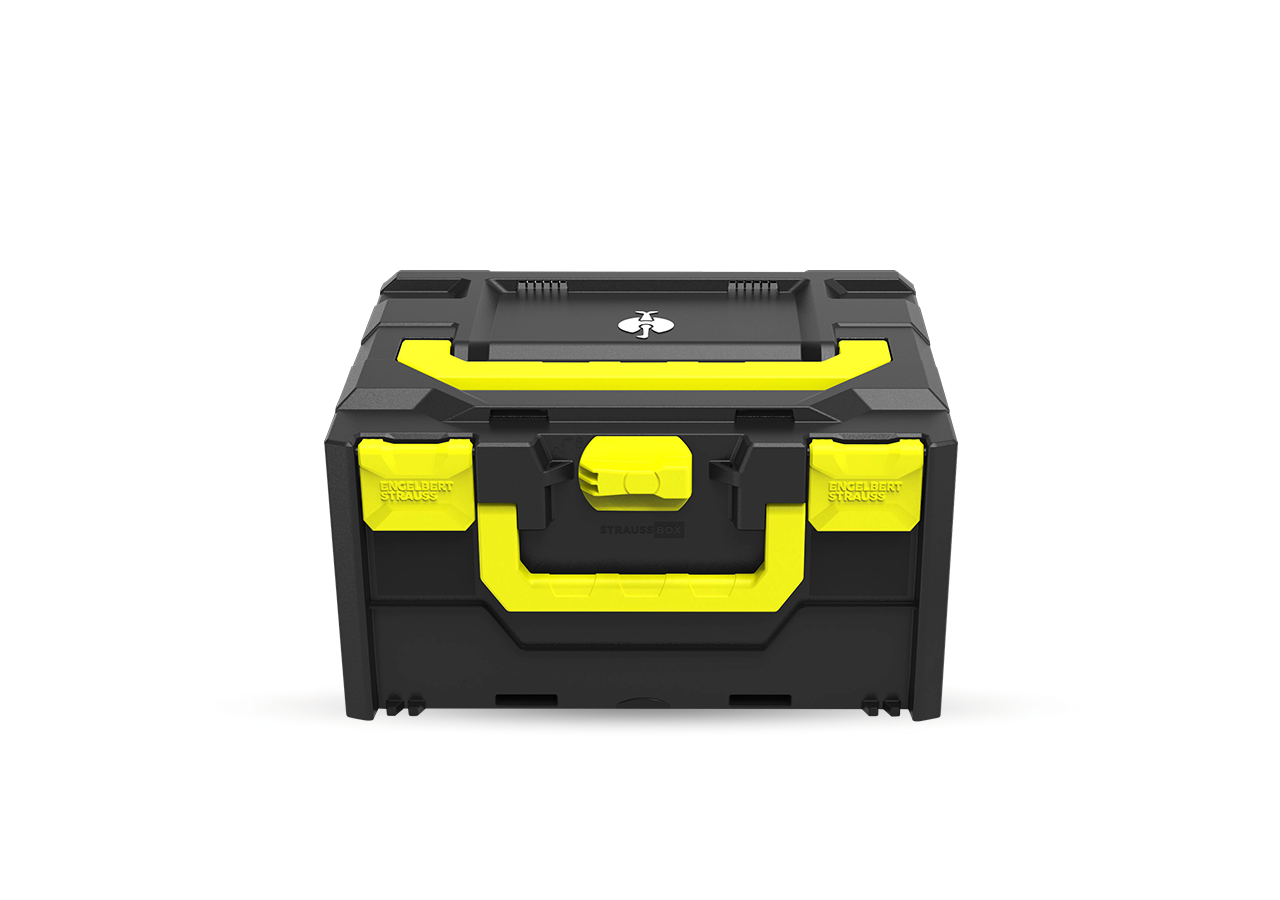 Système STRAUSSbox: STRAUSSbox 215 midi Color + jaune fluo