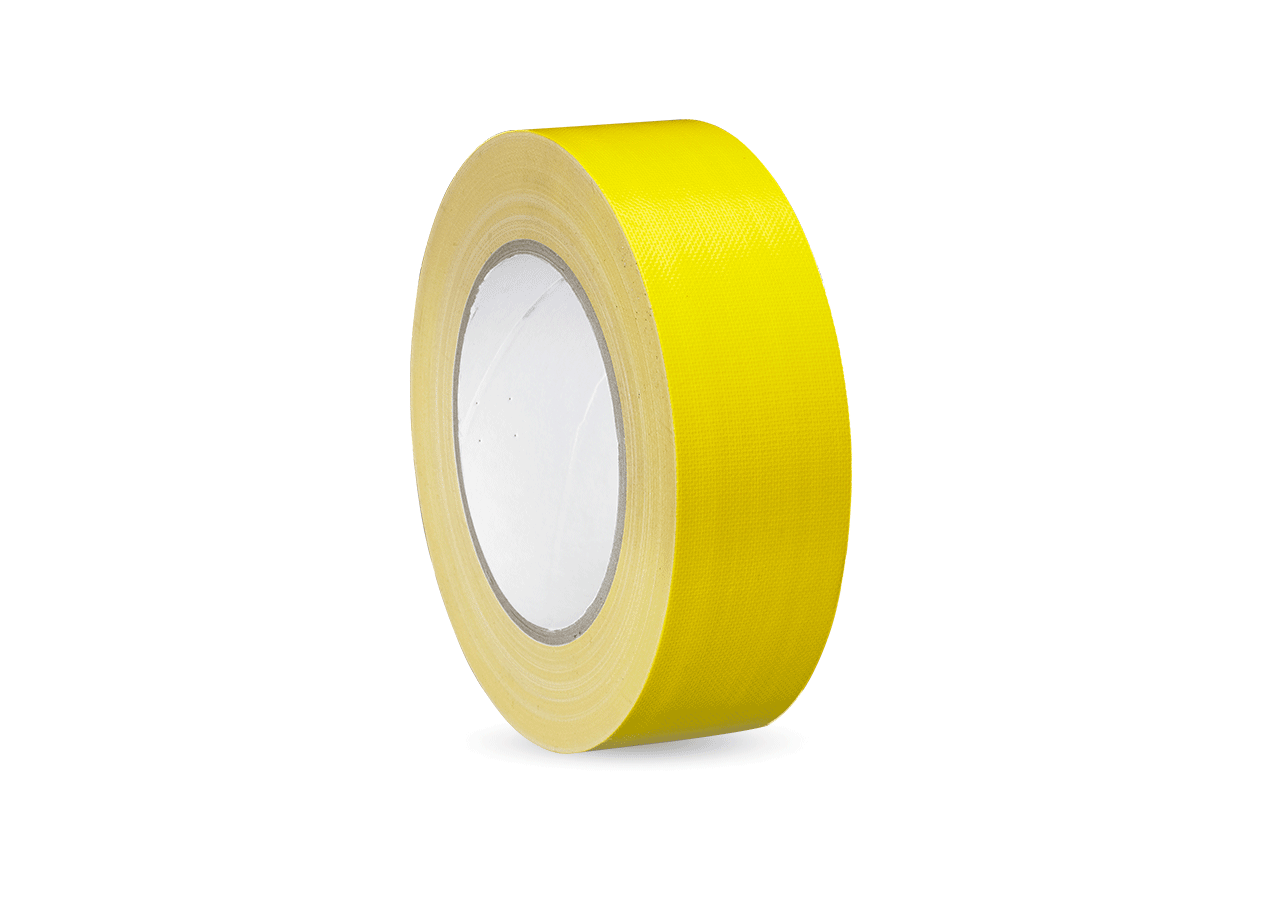 Textielversterkte tapes: Weefsel-plakband + geel