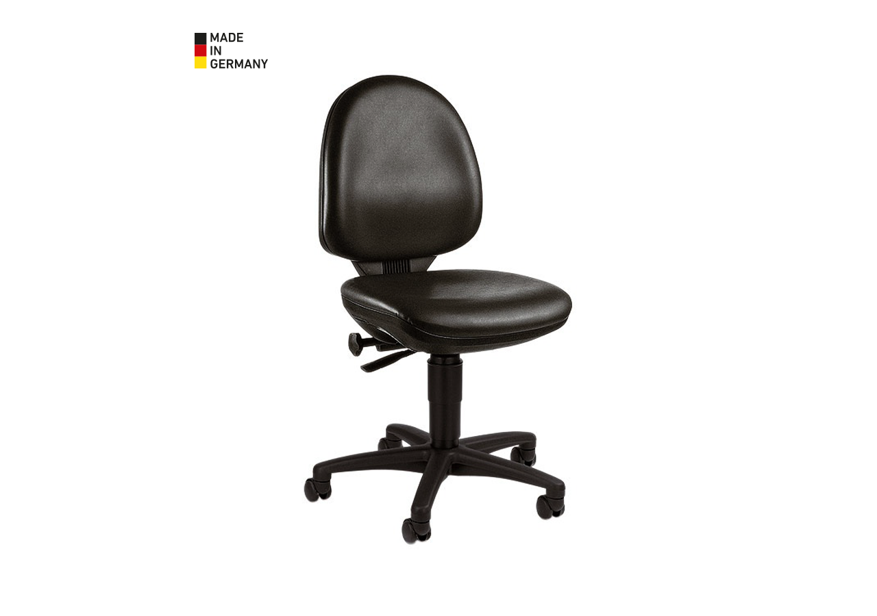 Chaises: Chaise de bureau pivotante TEC 50 + noir