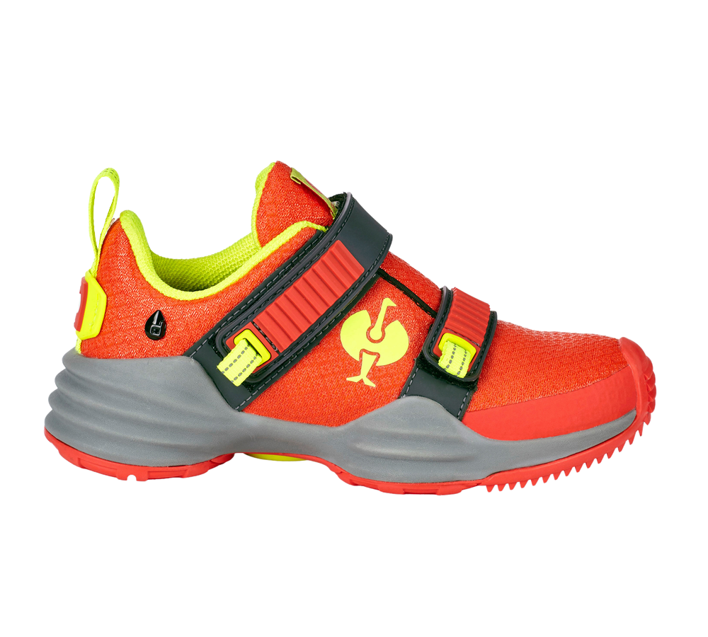 Schoenen: Allroundschoenen e.s. Waza, kinderen + zonnig rood/signaalgeel