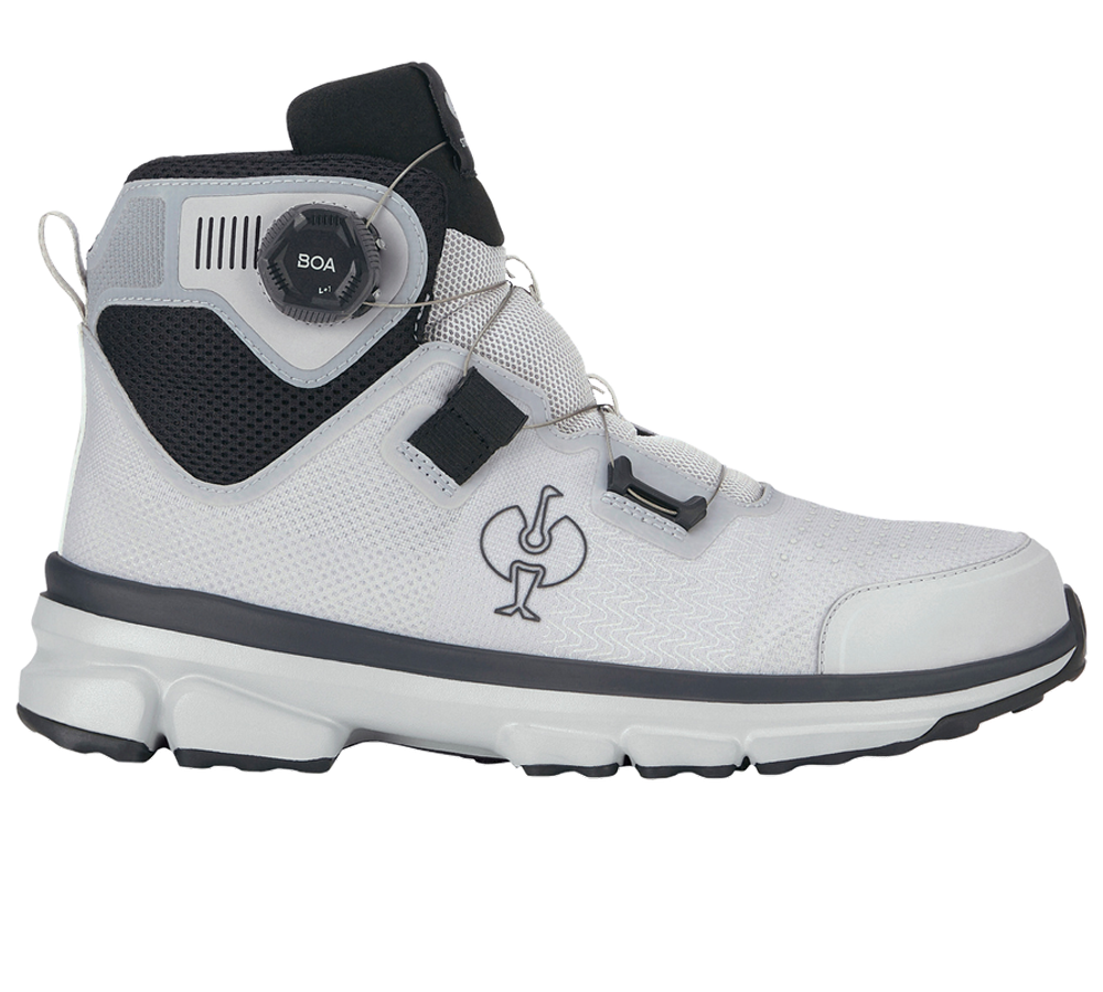 S1: S1 Chaussures hautes sécurité e.s. Triest mid + argent