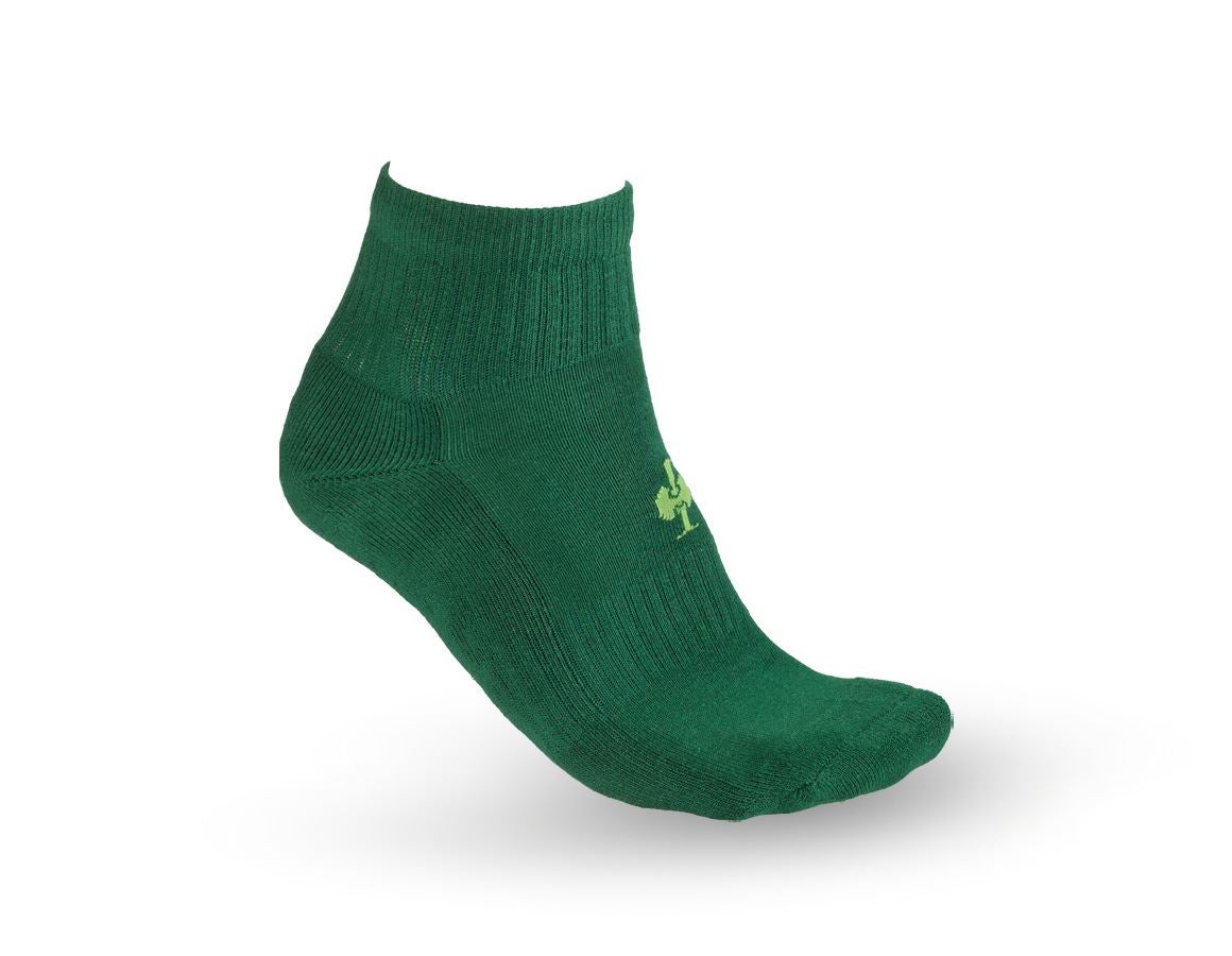 Sokken | Kousen: e.s. Allround-sokken Classic light/mid + groen/zeegroen