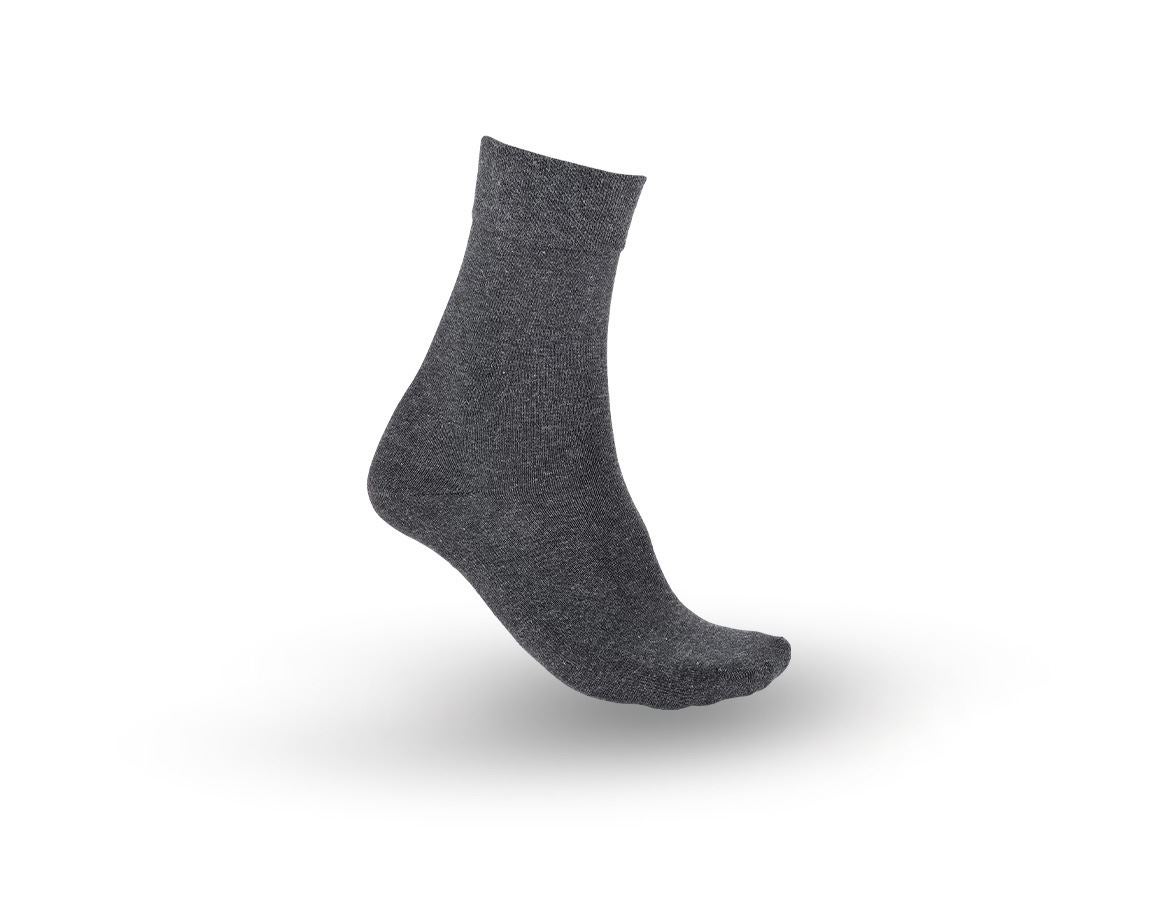 Socken | Strümpfe: e.s. Business Socken classic light/high, 2er Pack + anthrazit