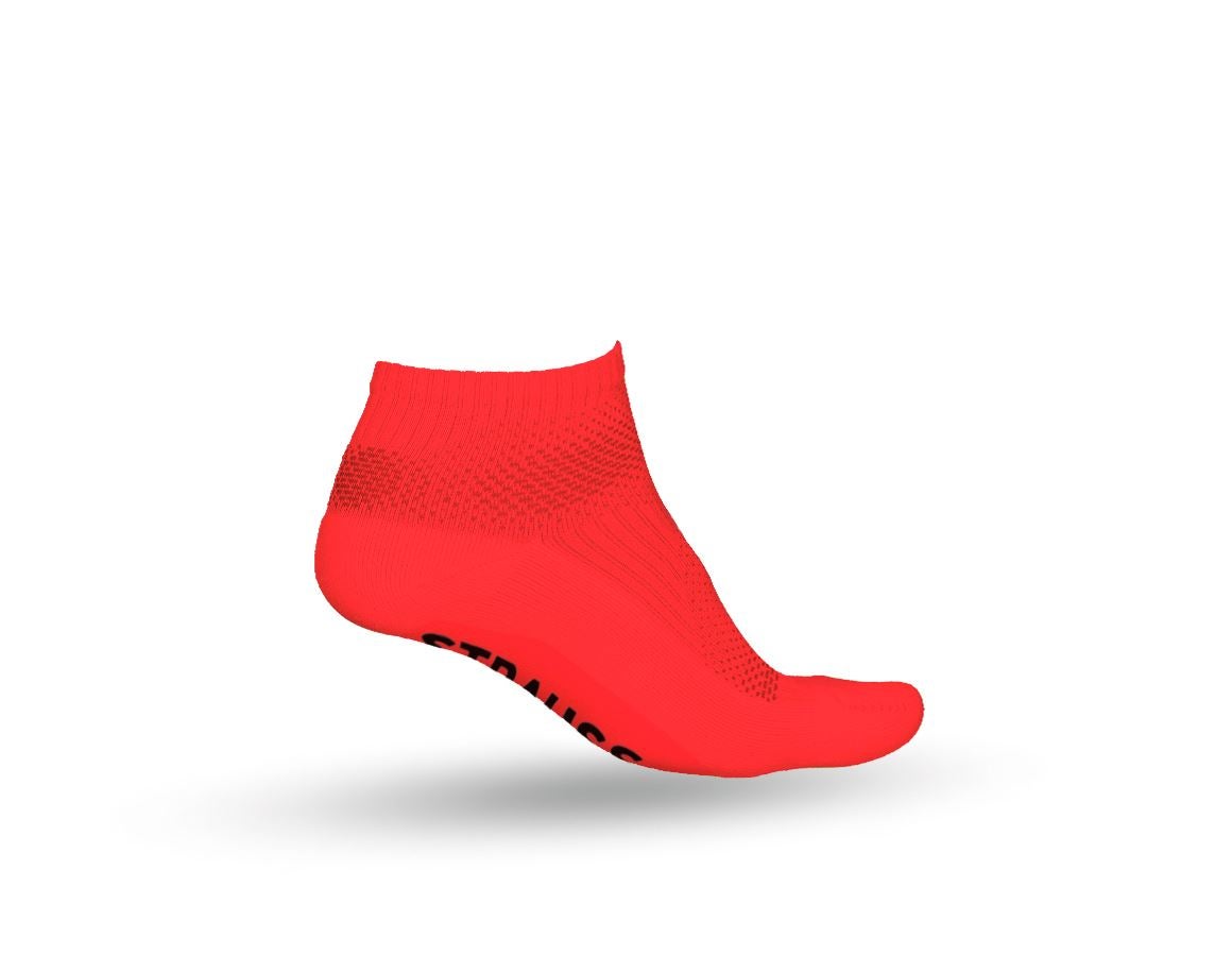 Sokken | Kousen: e.s. Allseason sokken Function light/low + signaalrood/zwart
