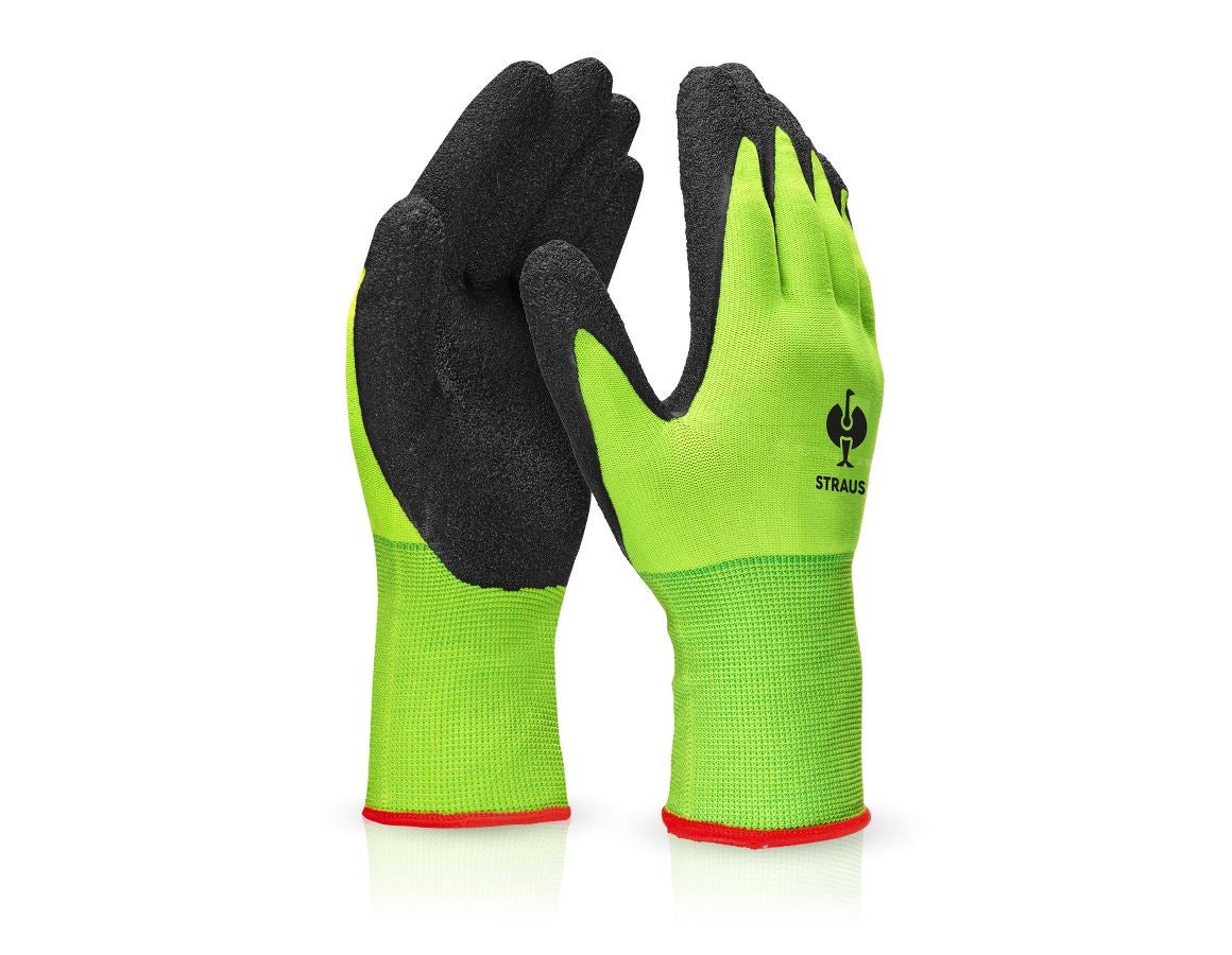 Gecoate: Gebreide latex handschoenen Senso Grip