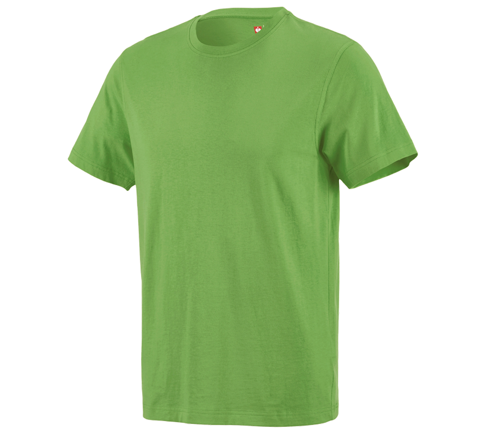 Thèmes: e.s. T-shirt cotton + vert d'eau