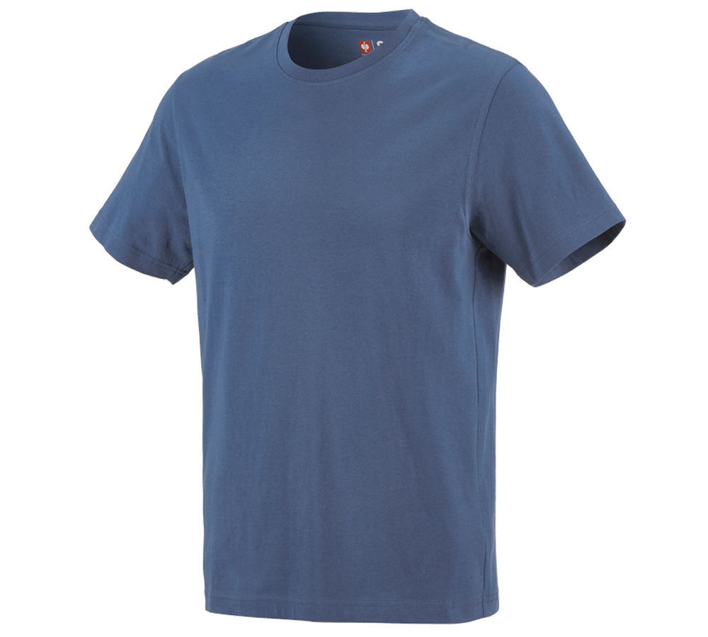 Loodgieter / Installateurs: e.s. T-Shirt cotton + kobalt