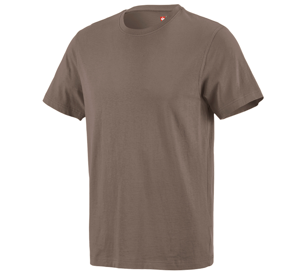Bovenkleding: e.s. T-Shirt cotton + kiezel