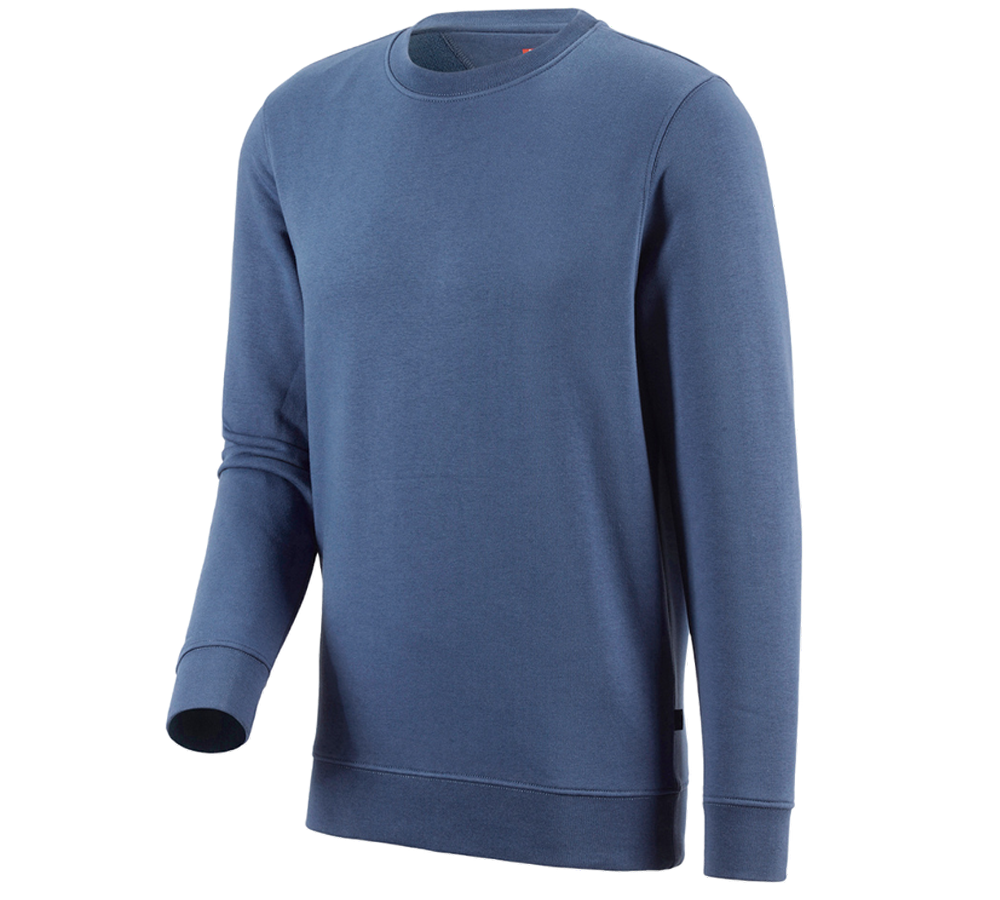 Shirts & Co.: e.s. Sweatshirt poly cotton + kobalt