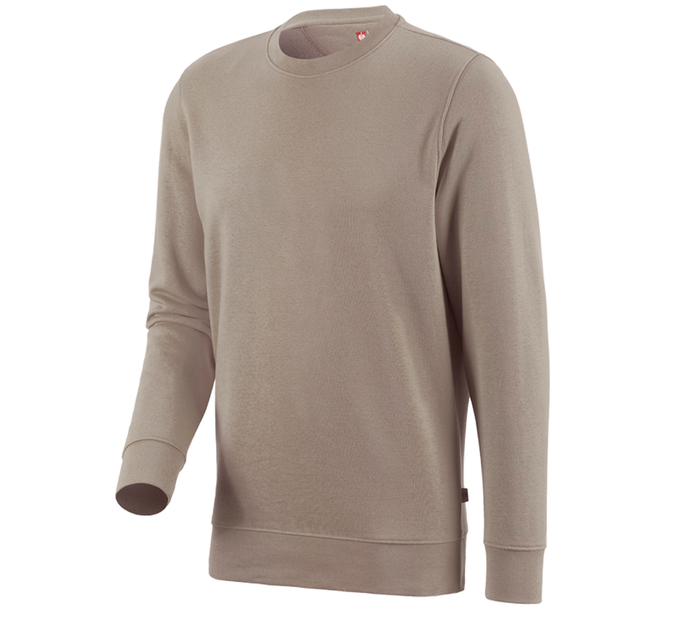 Shirts & Co.: e.s. Sweatshirt poly cotton + lehm