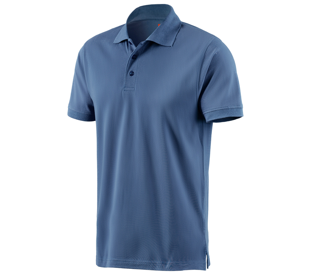 Themen: e.s. Polo-Shirt cotton + kobalt