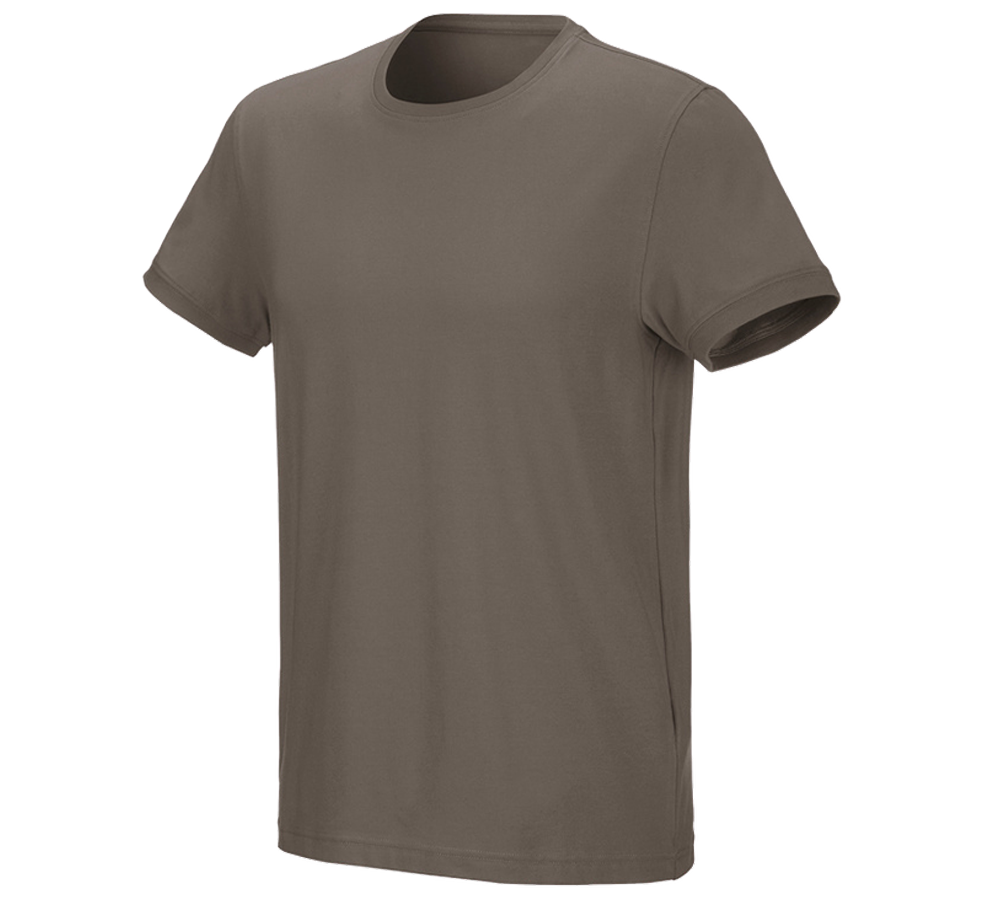Bovenkleding: e.s. T-Shirt cotton stretch + steen