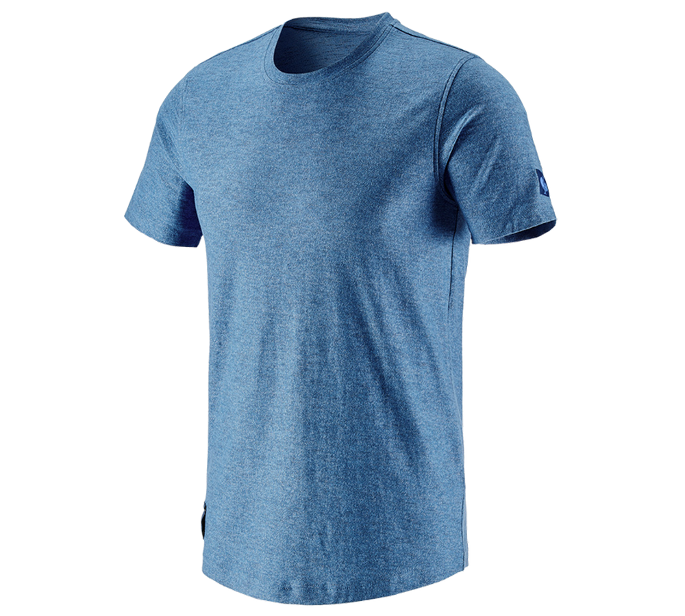 Bovenkleding: T-Shirt e.s.vintage + arctisch blauw melange